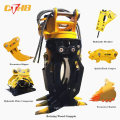 Hydraulic Five Finger Magnetic Sorting Rotating Bucket Excavator Grapple for Backhoes